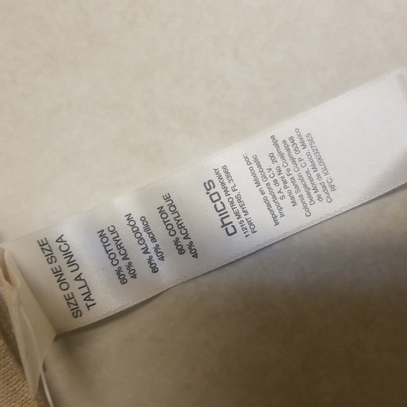 Chicos Infinity knit Scarf - Picture 4 of 8